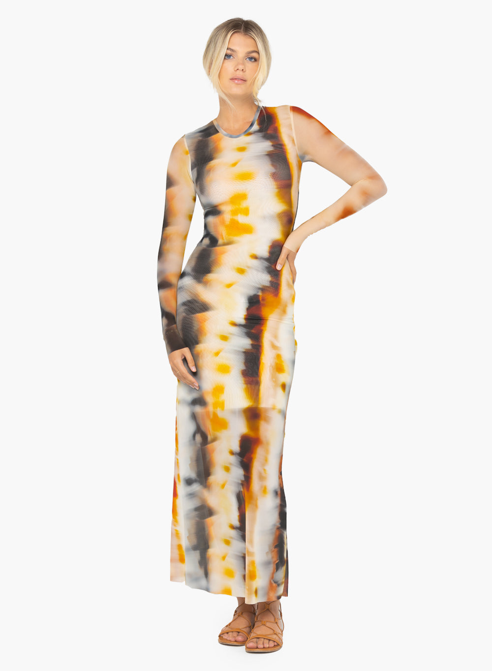 JBQ Petra Maxi Dress in Orange - Size M JBQ Petra Maxi Dress in Orange - Size M