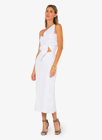 carmen bohemia cotton midi dress UO Carmen Ruched Midi Dress