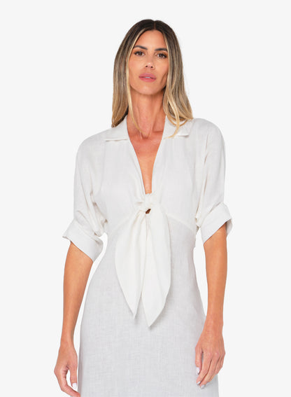 chiara corset summer dress Jbq Chiara Linen Midi Dress , Women's, L, Casual & Work Dresses Day Dresses Sundresses