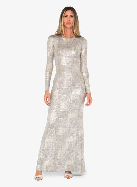 janette silver metallic maxi dress Silver Metallic Maxi Dress Janette Silver Metallic Maxi Dress Ready To Ship Azazie