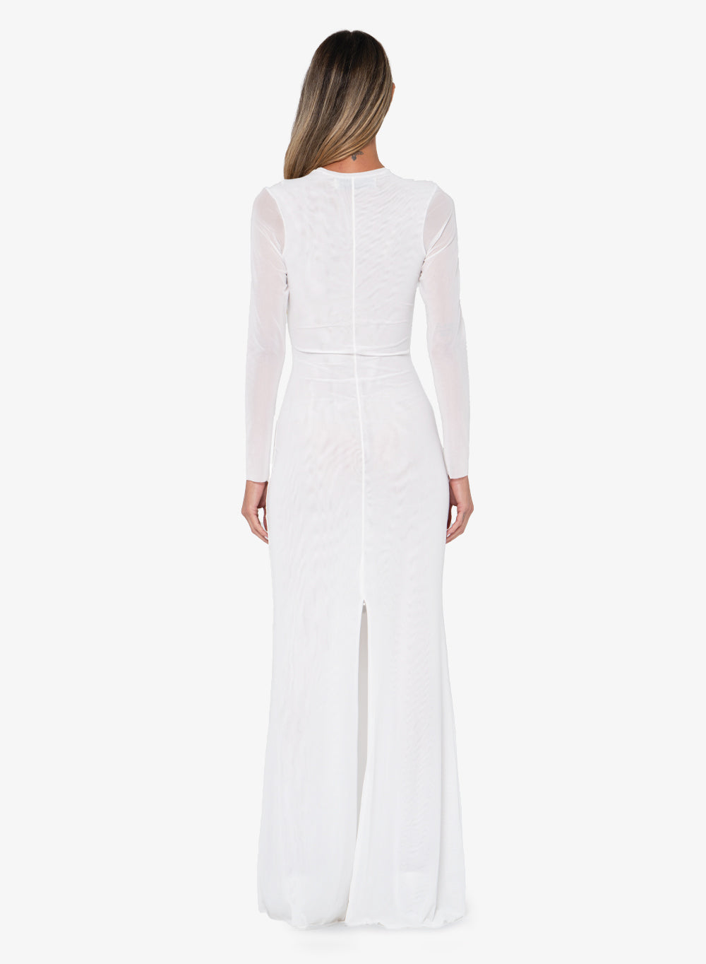 off white mesh dress White Mesh Maxi Dress Lets Swim