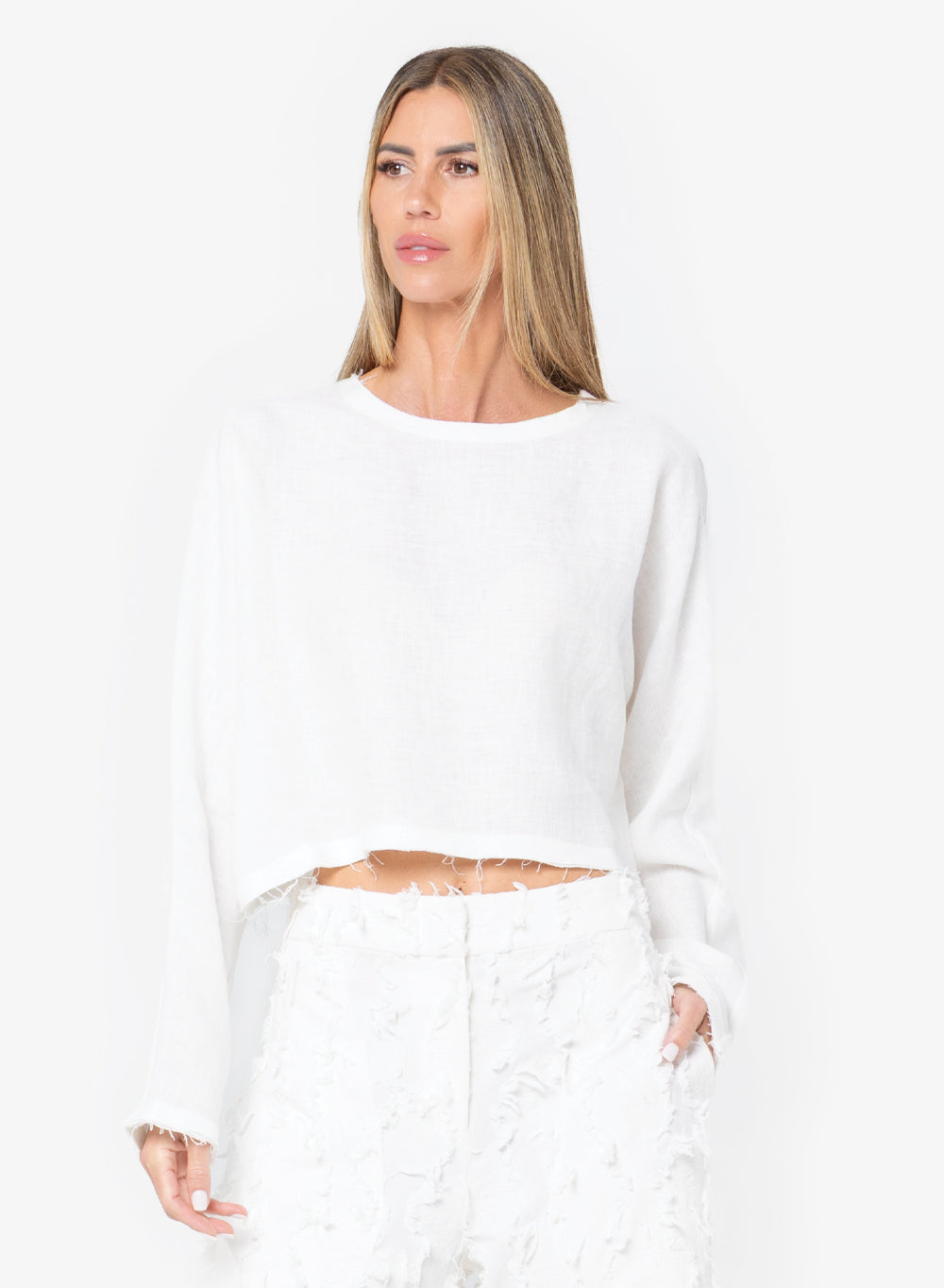 Anja Top Linen